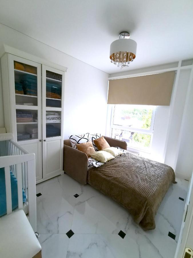 Luxury Penthouse With Large Terrace & Panoramic Old Town View Apartment Vilnius Luaran gambar